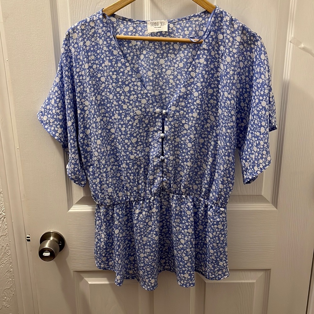 Peplum blouse